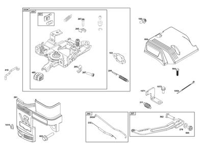 Part Location Diagram of 84005971 Briggs and Stratton Spring, Governor